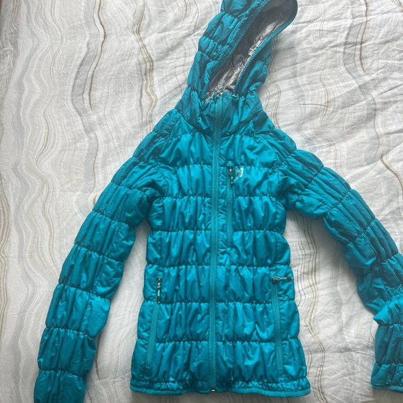 MEC Jackets & Blazers - MEC Blue Down Puffer (Compact-able)